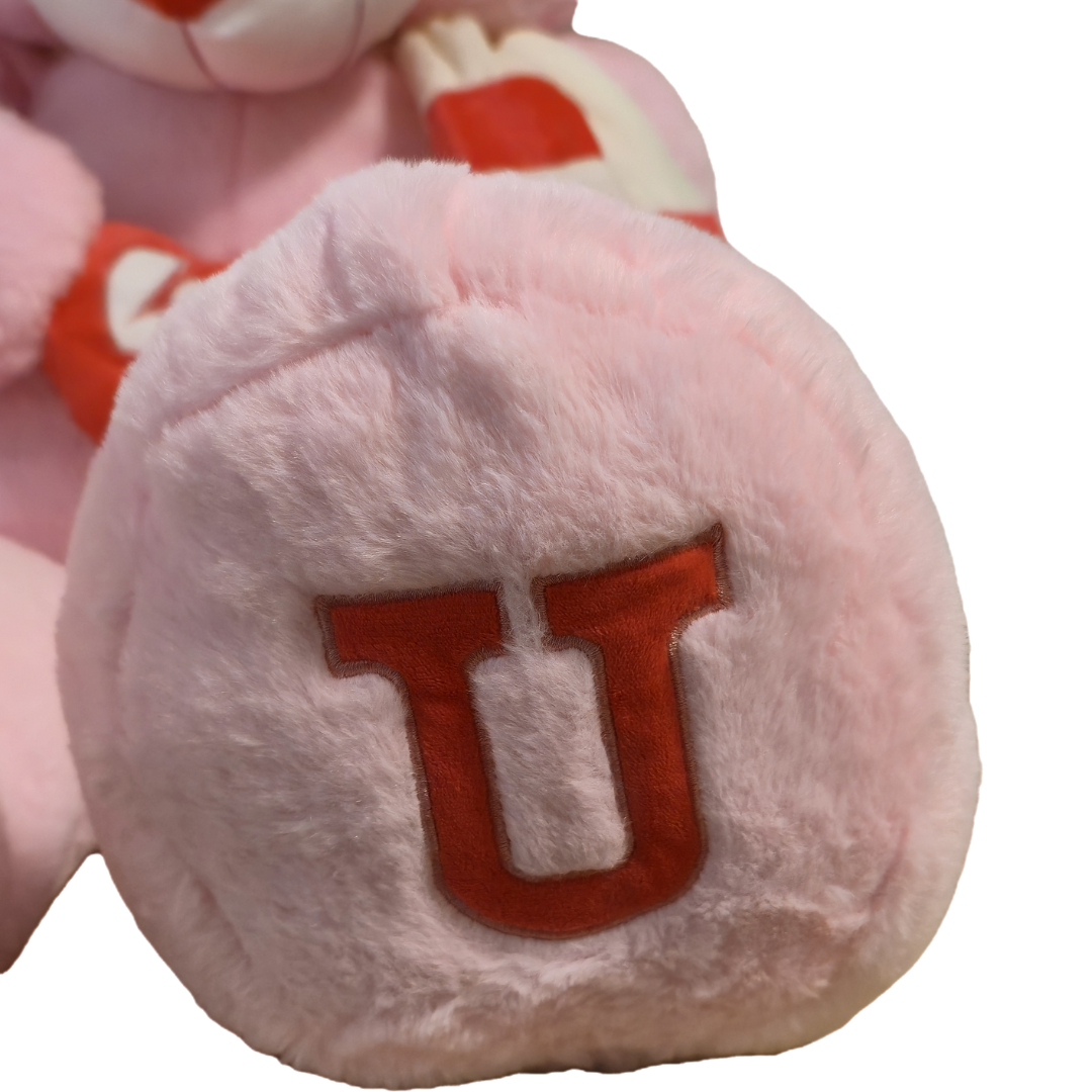 Didelis pliušinis meškinas | 120 cm | Rožinis LOVE