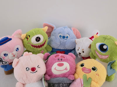 Maži pliušiniai žaislai