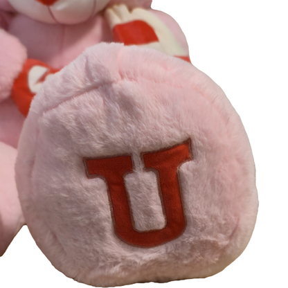 Didelis pliušinis meškinas | 120 cm | Rožinis LOVE