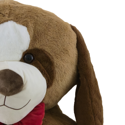 Didelis pliušinis šuo | 130 cm | Rudas su peteliške