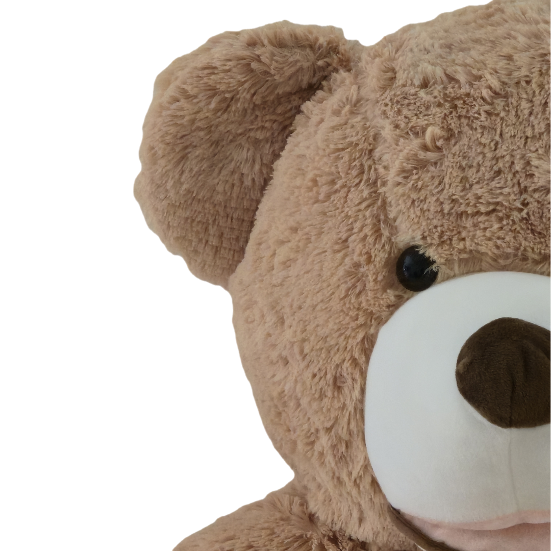 Didelis pliušinis meškinas | 140 cm | Šviesiai rudas