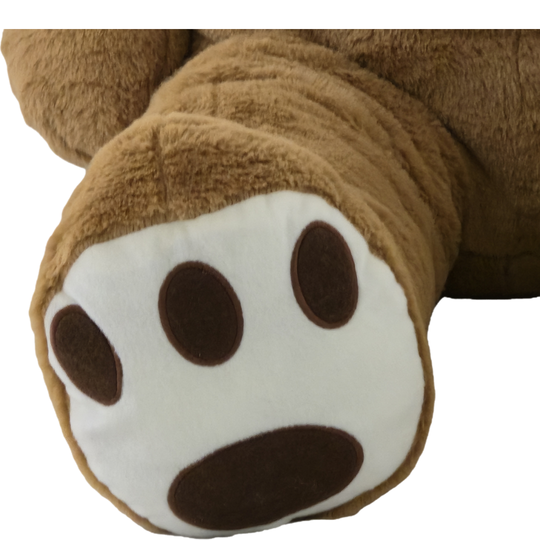 Didelis pliušinis šuo | 130 cm | Rudas su peteliške