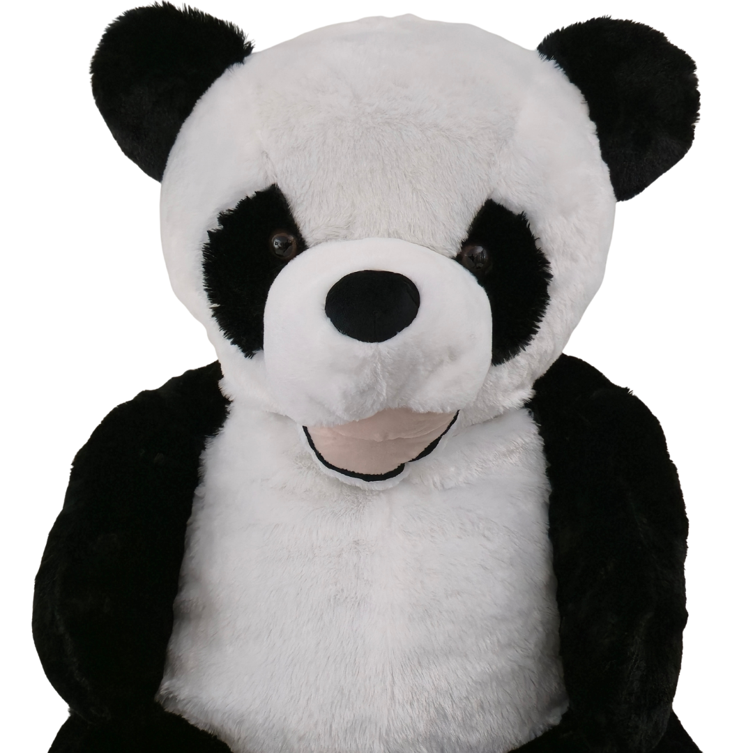 Didelis pliušinis meškinas 130 cm  panda-meskiai.lt