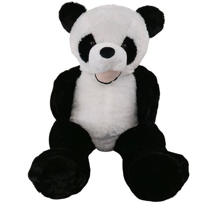 Didelis pliušinis meškinas 130 cm  panda-meskiai.lt