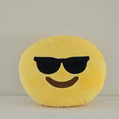 Pliušinis žaislas „Cool Emoji“ | 20 cm | Geltonas-meskiai.lt