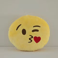 Pliušinis žaislas „Kiss Emoji“ | 20 cm | Geltonas