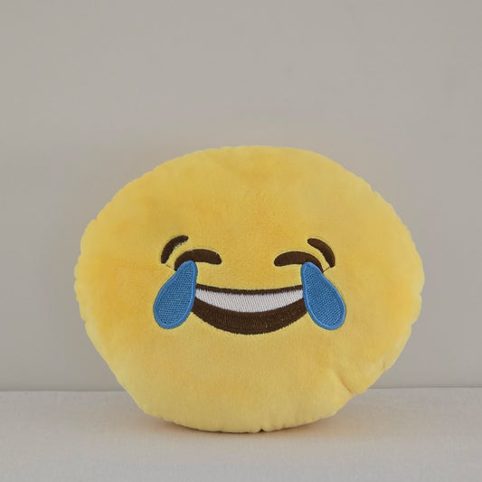 Pliušinis žaislas „Laughing Emoji“ | 20 cm | Geltonas-meskiai.lt