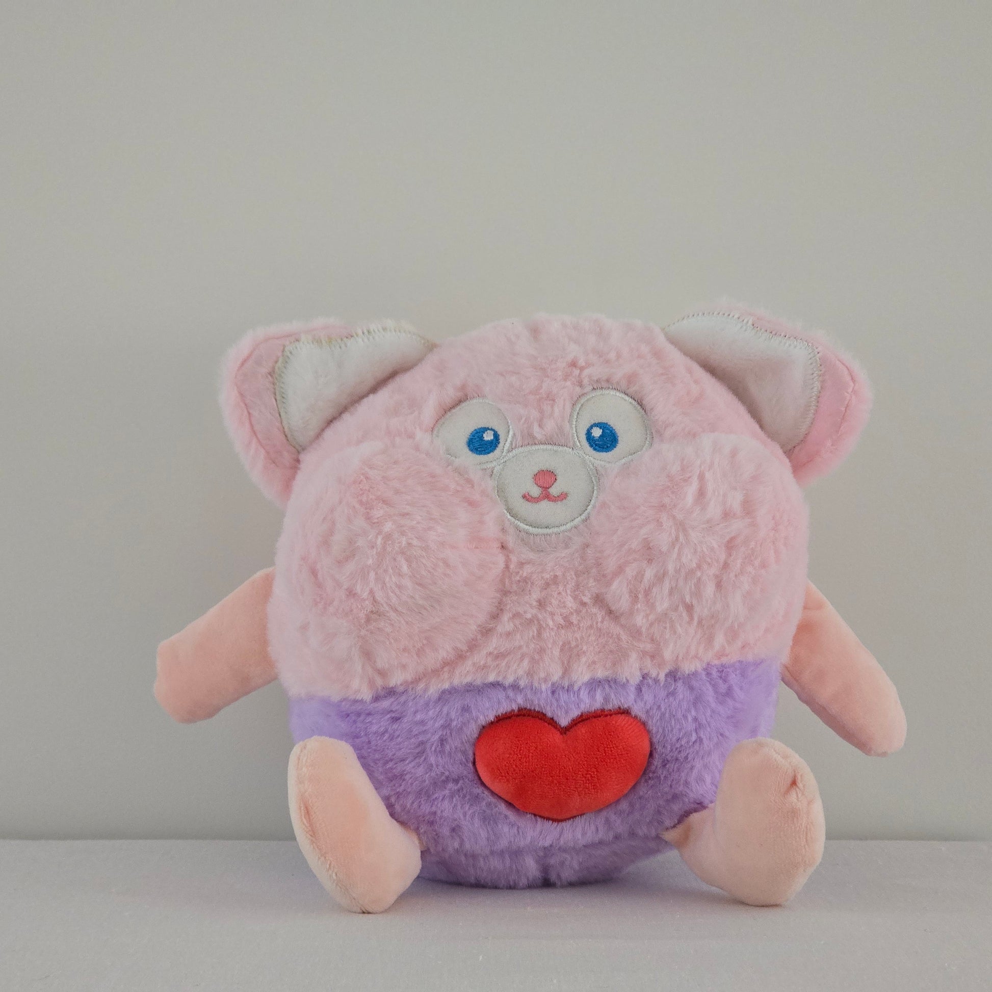 Pliušinis žaislas „Putlutis“ | 20 cm | Rožinis, violetinis-meskiai.lt