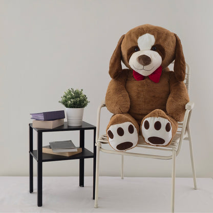 Didelis pliušinis šuo | 130 cm | Rudas su peteliške