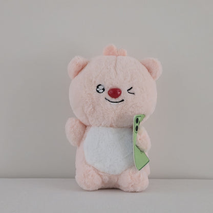 Pliušinis žaislas „Pleputis“ | 20 cm | Šviesiai rožinis-meskiai.lt